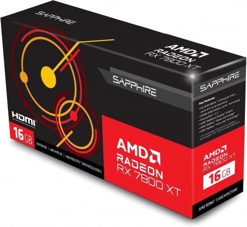 Sapphire Radeon RX 7800 XT 16GB