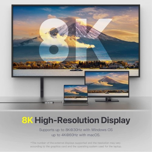 ADAM Elements CASA HUB X DP USB-C 8K 10-in-1 Hub