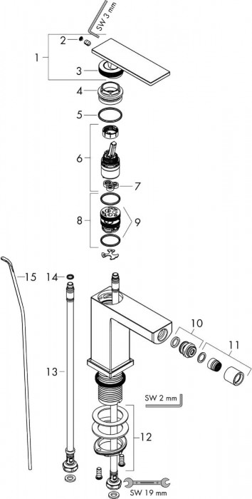 Hansgrohe Tecturis E 73200000