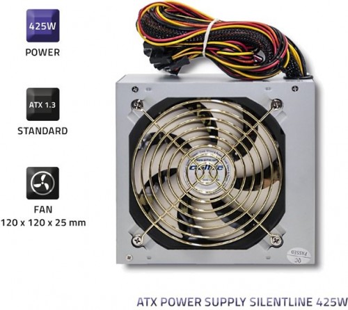 Qoltec ATX 425W BULK