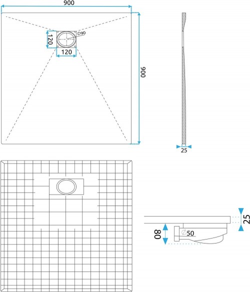 REA Magnum 90x90 REA-K3338