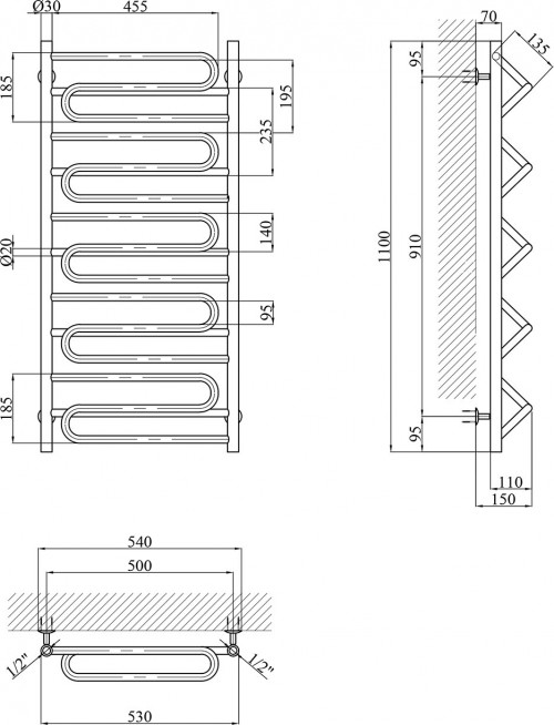 KRONER Iluziya 530x1100 CV023864