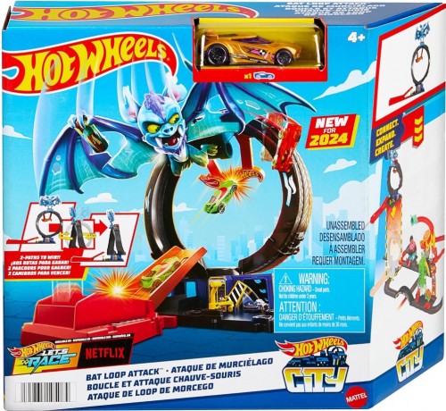 Hot Wheels Bat Loop Attack HTN78