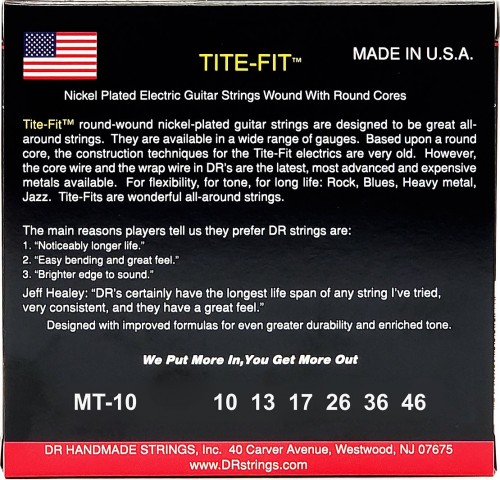 DR Strings MT-10