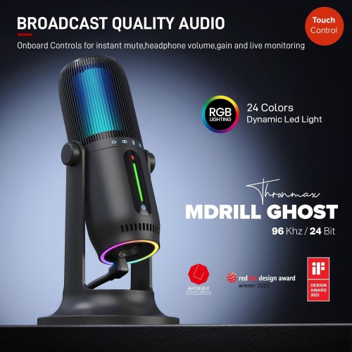 Thronmax MDrill Ghost RGB