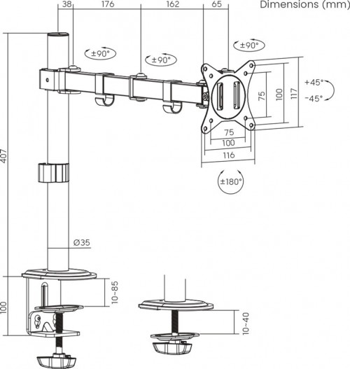 Brateck LDT66-C012