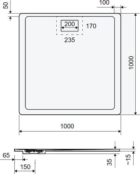 Excellent Lavano 100x100 BREX.1102.100.100.WHN