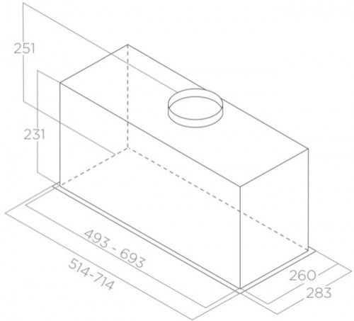 Elica CT23 BL MAT/A/72