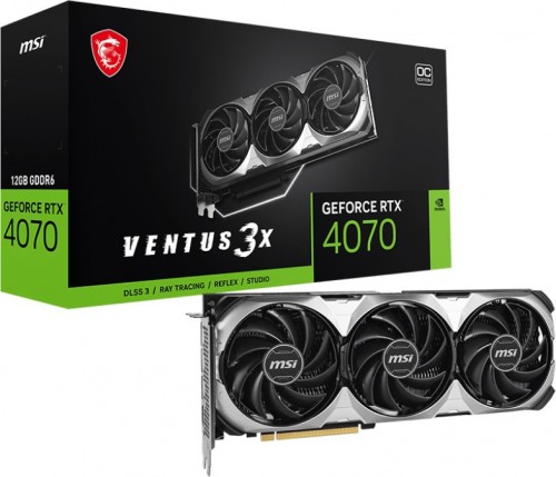 MSI GeForce RTX 4070 VENTUS 3X E1 12G OC