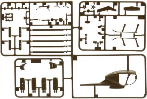 ITALERI AH-6 Night Fox (1:72)