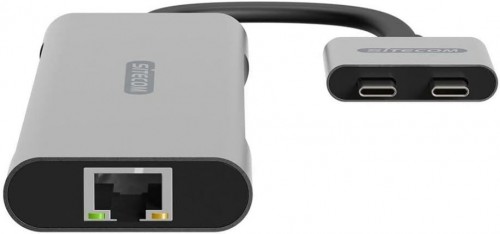Sitecom Dual USB-C Multiport Pro Adapter+PD