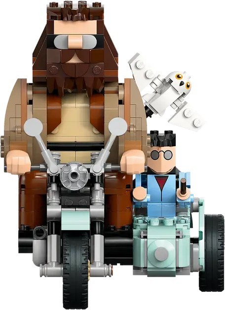 Lego Hagrid and Harrys Motorcycle Ride 76443