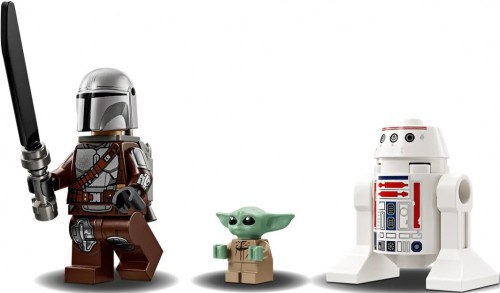 Lego Mando and Grogus N-1 Starfighter 75410