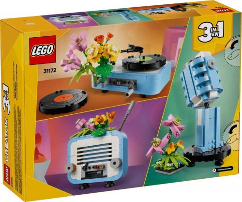 Lego Record Player with Flowers 31172