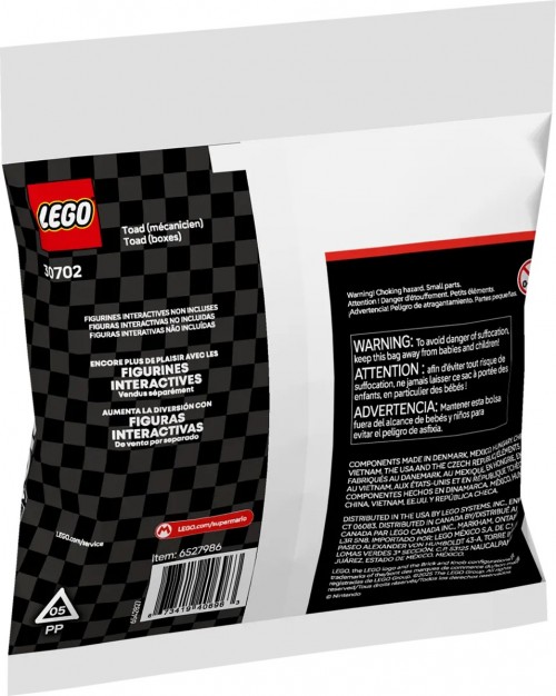 Lego Mario Kart Toad Pit Crew 30702