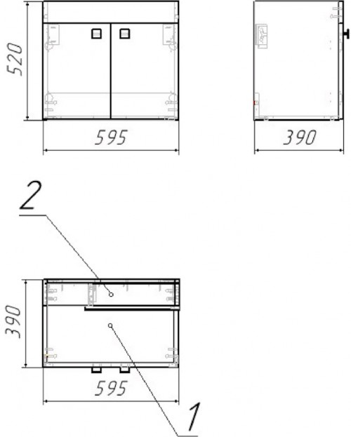 Rozzy Jenori Atlas 60 RJFU005-11WH