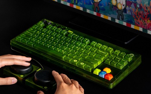 8BitDo Retro 87 Mechanical Keyboard - Xbox Edition