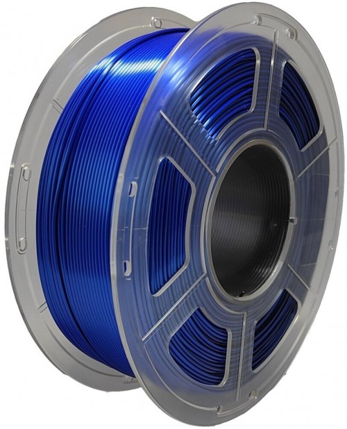 FIBER3D PLA+ Silk Black Blue 1kg