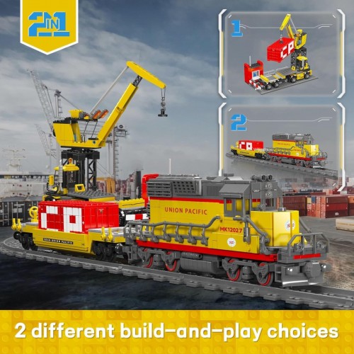 Mould King EMD SD40-2 Diesel Locomotive 12027