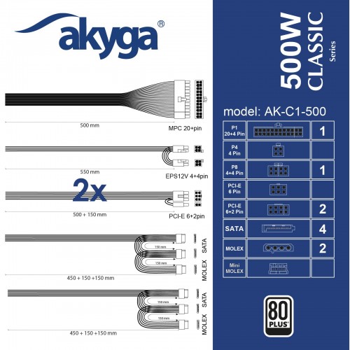 Akyga AK-C1-500