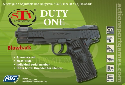 ASG STI Duty One 6mm Blow Back