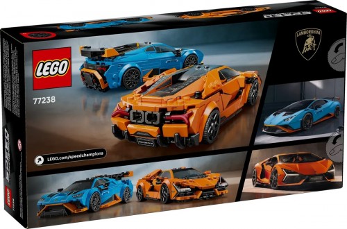 Lego Lamborghini Revuelto and Huracan STO 77238