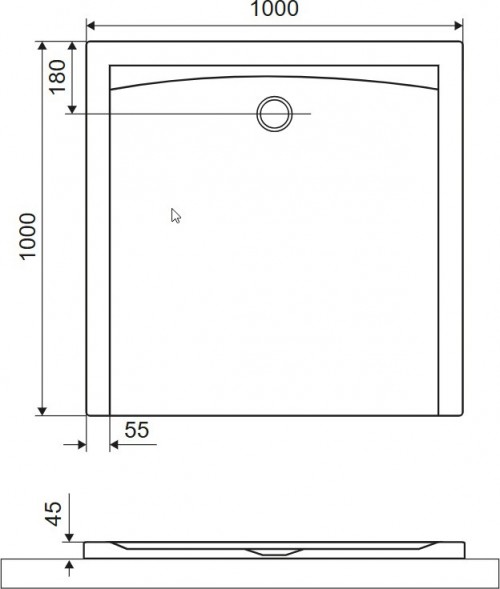Excellent Forma X 100x100 BREX.1402.100.100.WHN