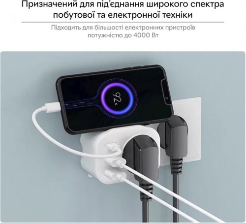 RZTK SuperCharger 20W 2xUSB-A + USB-C