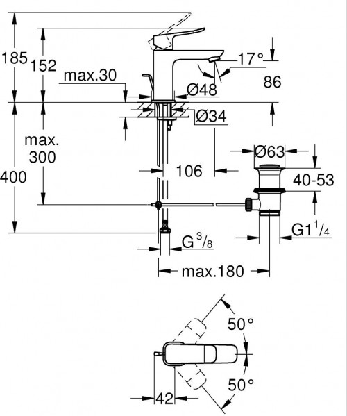 Grohe Dice 1018560000