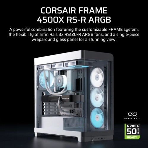 Corsair FRAME 4500X RS-R ARGB White
