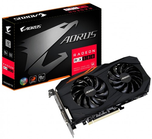 Gigabyte Radeon RX 580 GV-RX580AORUS-8GD