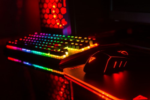 MODECOM Lanparty RGB Brown Switch