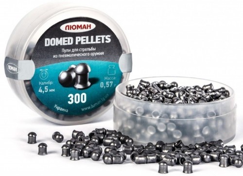 Luman Domed pellets 4.5 mm 0.57 g 300 pcs