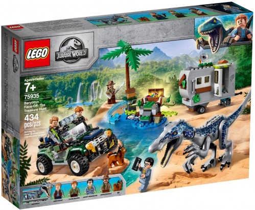 Lego Baryonyx Face-Off The Treasure Hunt 75935