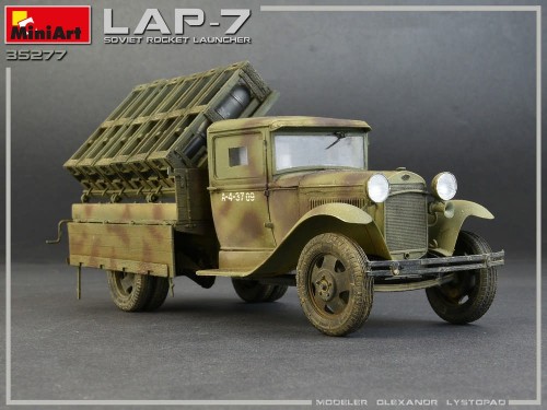 MiniArt LAP-7 Soviet Rocket Launcher (1:35)