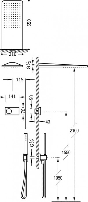 Tres Shower technology 09286554