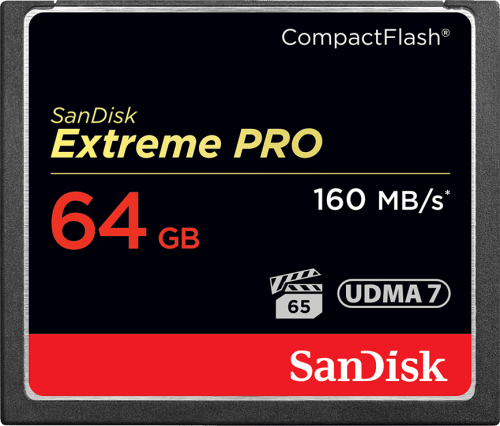 SanDisk Extreme Pro 160MB/s CompactFlash 64Gb