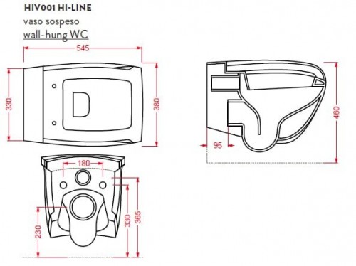 ArtCeram Hi-Line HIV001