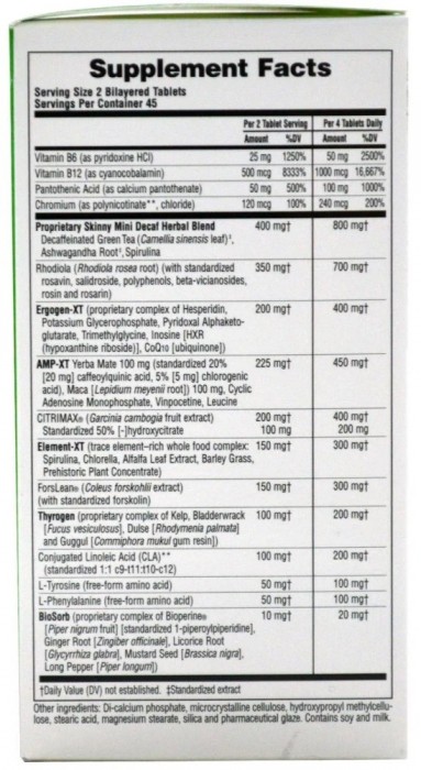 Natures Plus Ultra Skinny Mini 90 tab