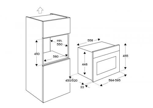 Bertazzoni F457 HER MWTAC