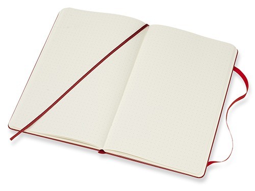 Moleskine Dots Notebook Large Red