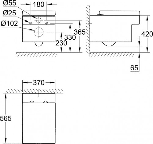 Grohe Eurocube 39244000