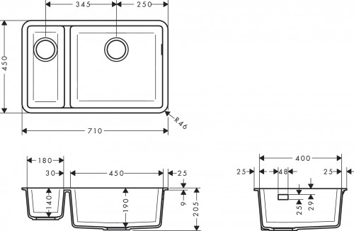 Hansgrohe S51 S510-U635 43433