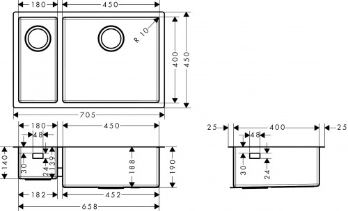 Hansgrohe S71 S719-U655 43429