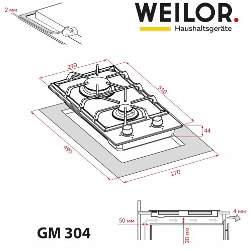 Weilor GM 304 WH