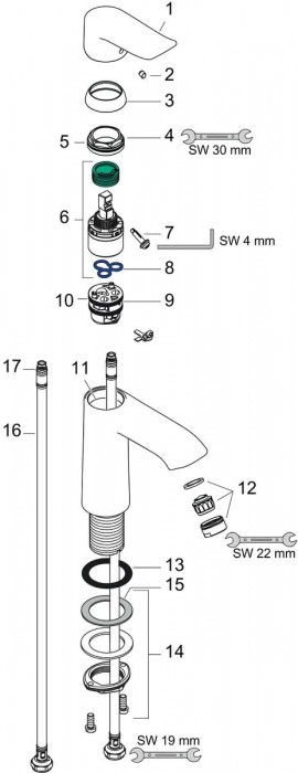 Hansgrohe Metris 31084000