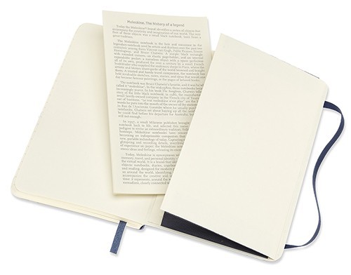 Moleskine Ruled Notebook Expanded Soft Sapphire