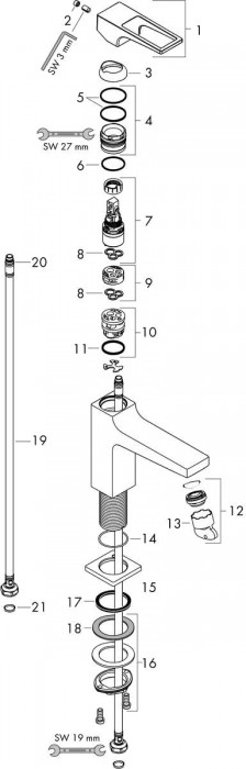 Hansgrohe Metropol 74500000