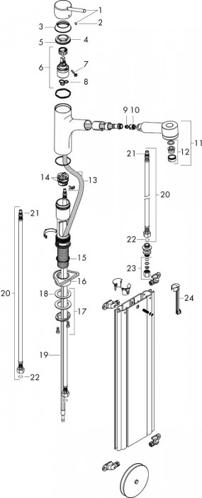 Hansgrohe Talis M52 73860000