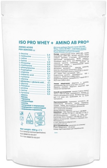 AB PRO Whey Iso Pro